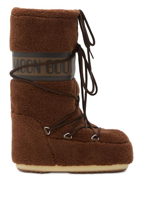 stivali icon fleece donna marroni MOON BOOT | 80D1403080M004